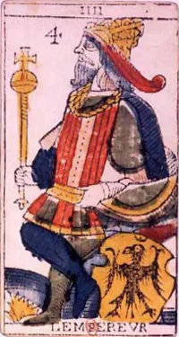 İmparator tarot kartı görseli