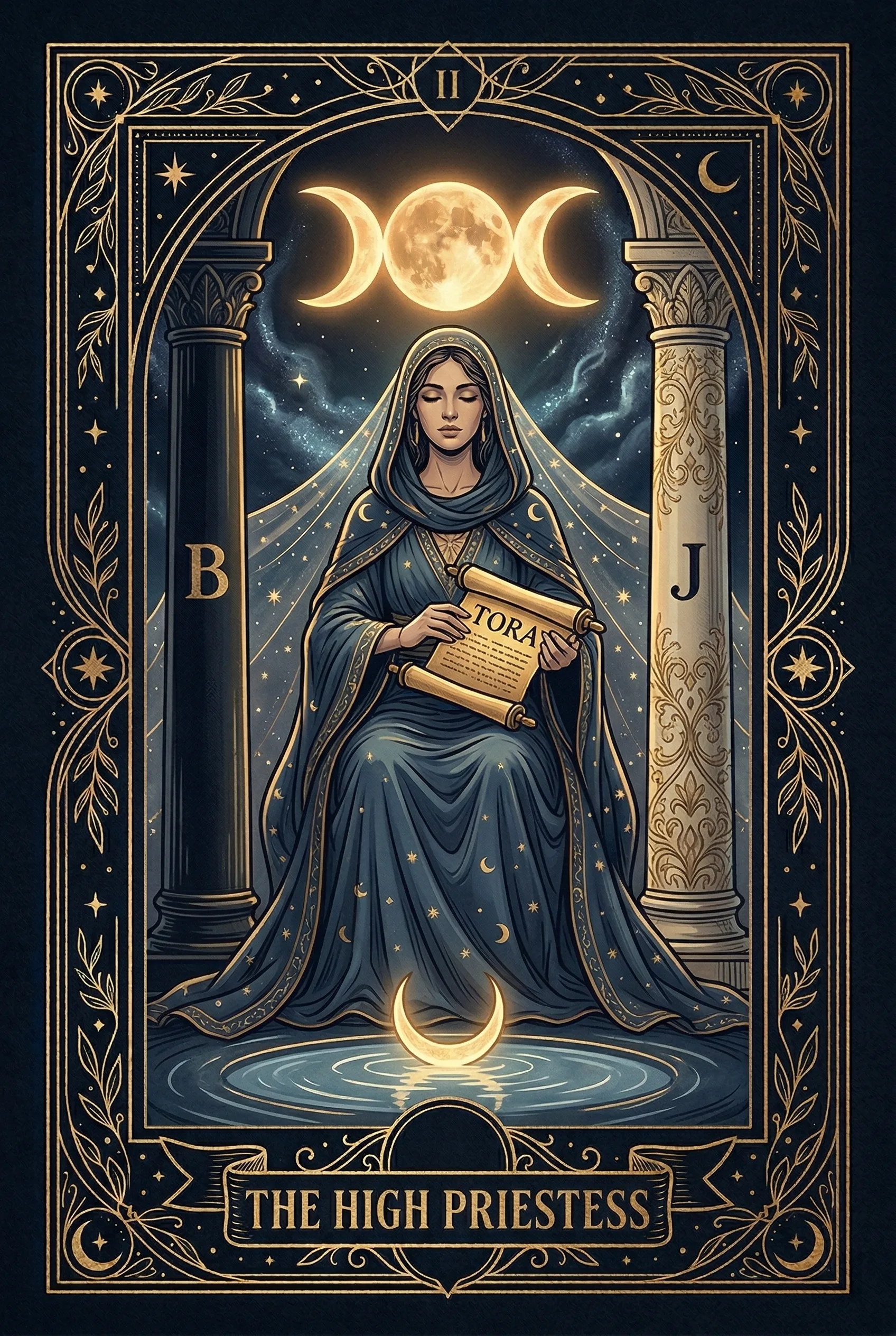 Azize tarot kartı görseli