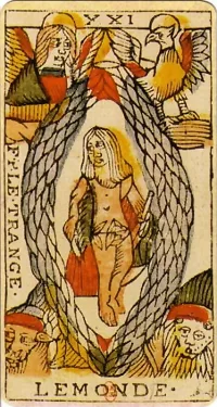 Dünya tarot kartı görseli