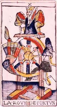 Kader Çarkı tarot kartı görseli